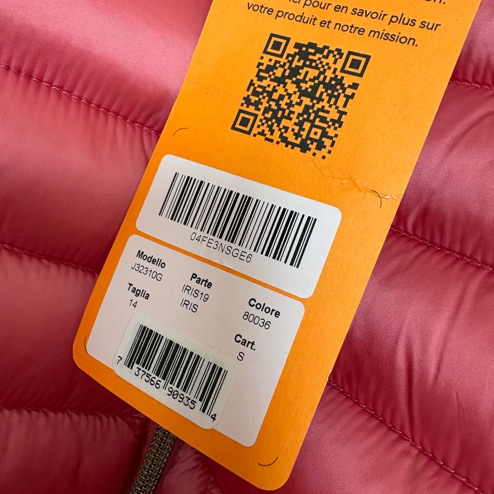 SAVE THE DUCK Kids Coral Hooded Puffer Jacket - Picture 5 of 6